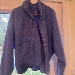 Hit the slopes button up fleece